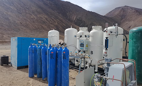 林芝边防部队供氧